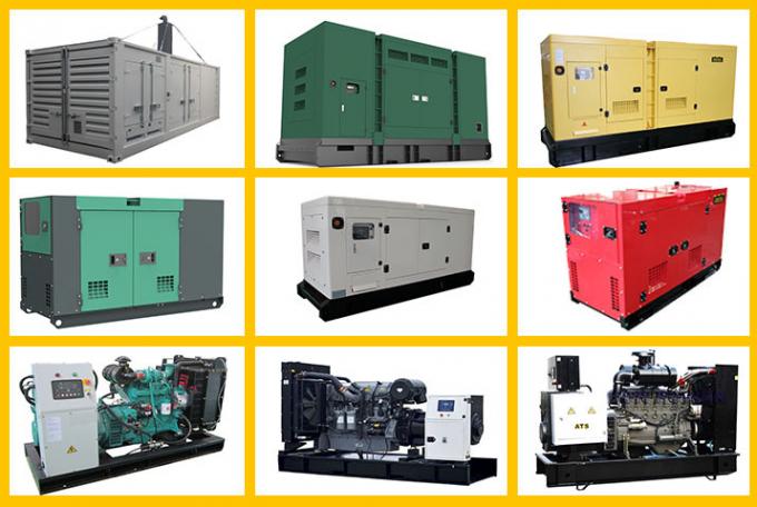 Doosan pôs o diesel do gerador de 375KVA 300KVA com dossel à prova de som