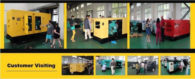 Doosan pôs o diesel do gerador de 375KVA 300KVA com dossel à prova de som