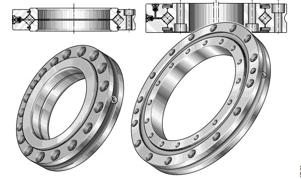 Rolamento de rolo transversal XSU